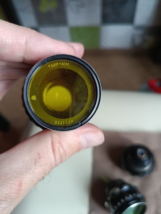 Объективы Таир-41М 2/50 , Вега 7-1 2/20 , Мир-11М  2/12.5