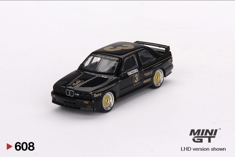 Mini GT BMW m3 e30 1987 ATCC jps team