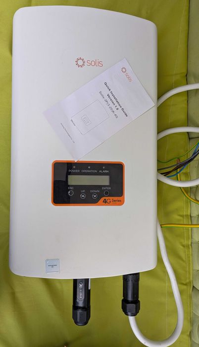 Falownik Solis 3P8K-4G 8 kW | Inwerter fotowoltaiczny 3-fazowy | WiFi | Jak nowy