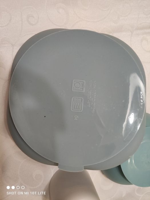 2 Conjuntos de refeição para bebé em silicone