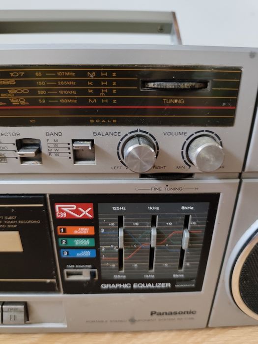 Radiomagnetofon Panasonic RX C39L