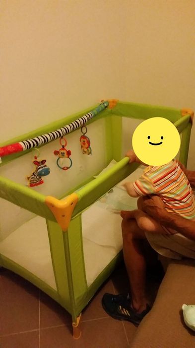 Cama de viagem Prenatal com colchão