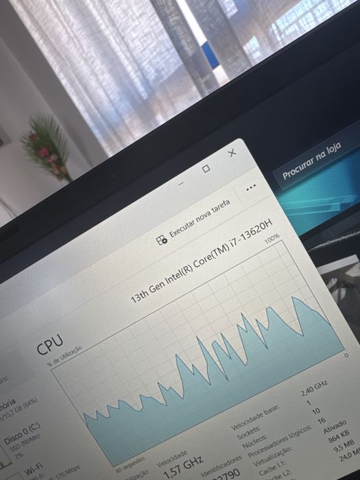 Notebook nitro V15  com RTX 5050 novo