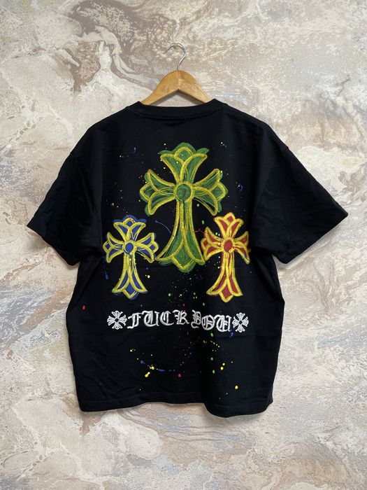 Футболка Chrome Hearts Comme Des Garcons Issey Miyake размер XL