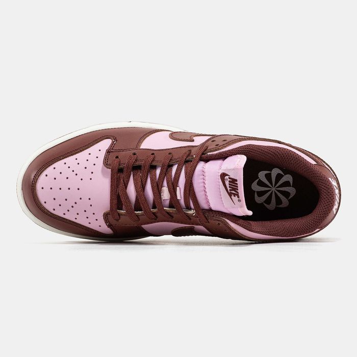 Женские кроссовки Nike SB Dunk Low Brown-Pink. Размеры 36-41