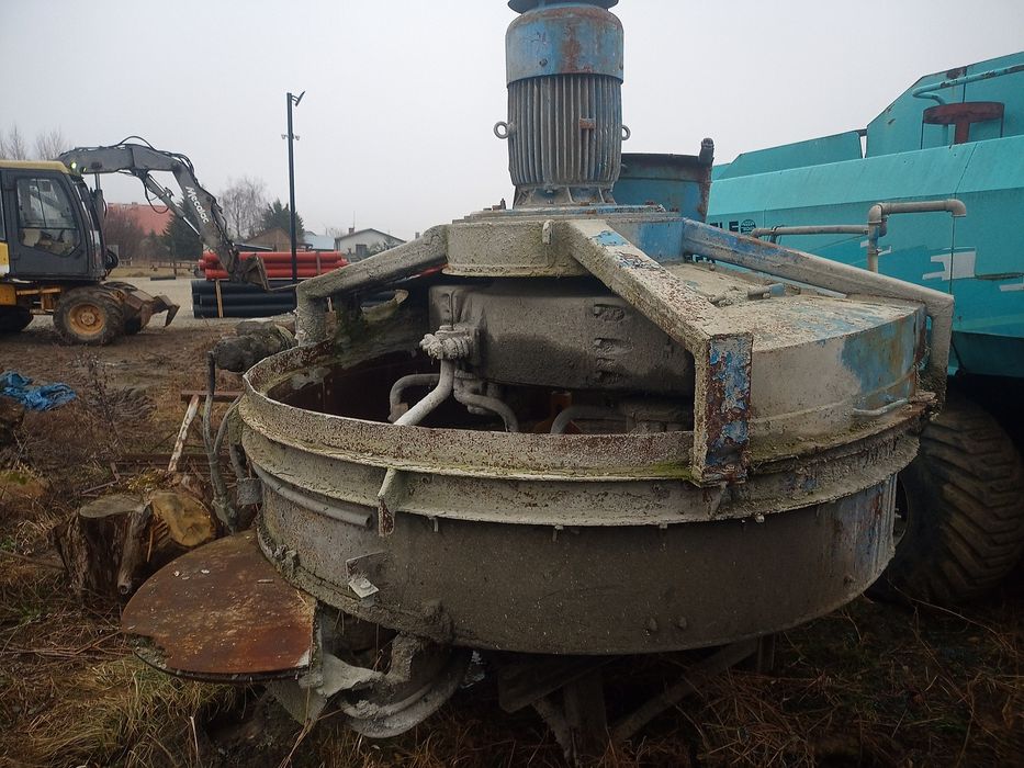 Mieszalnik do betonu 1m3 planetarny  węzeł betoniarski