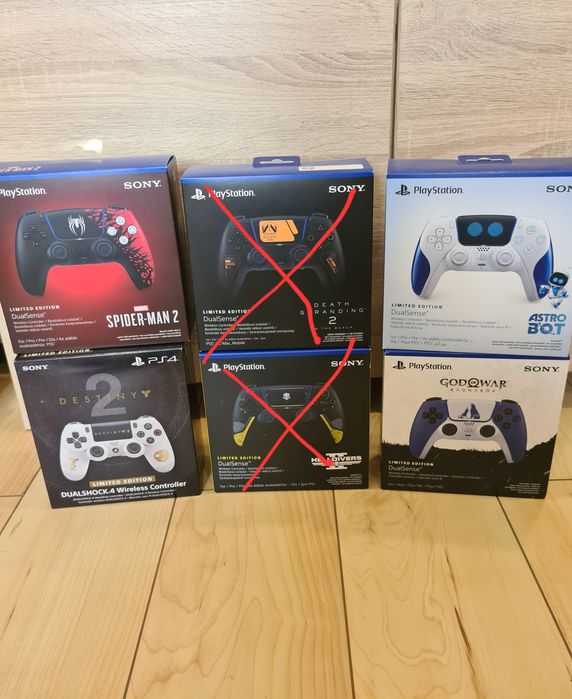 Nowe pady kontrolery dualshock dualsense dedykowane dla konsol Ps2, Ps
