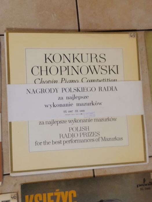 Plyty WINYLOWE 70 Sztuk