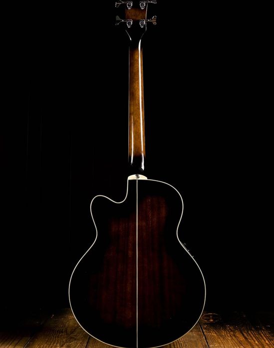 Baixo acústico Ibanez AEB10E mahogany (mogno) rosewood (pau rosa)
