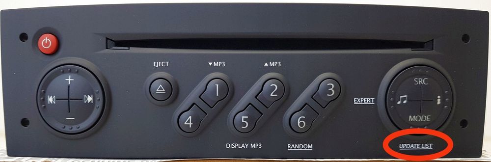 Bluetooth 5.0 адаптер Renault Megane 2 Scenic 2 Laguna  Kangoo