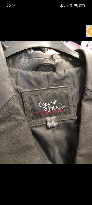 Marynarka skórzana skóra naturalna