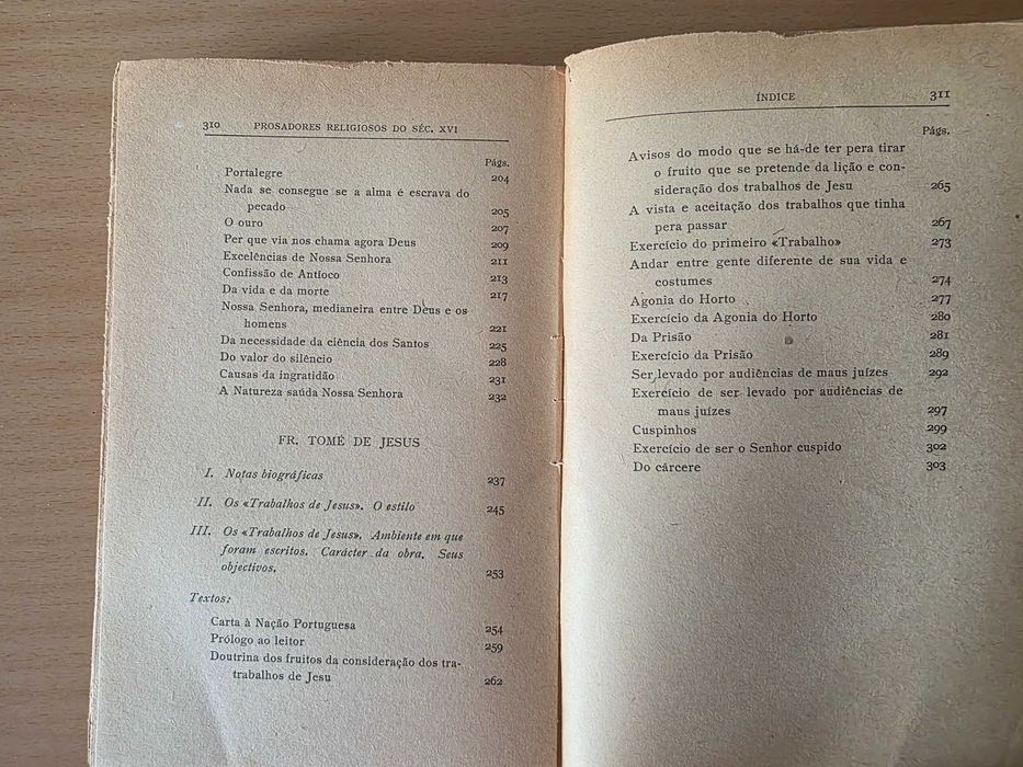 Livro "Prosadores Religiosos do Séc. XVI"