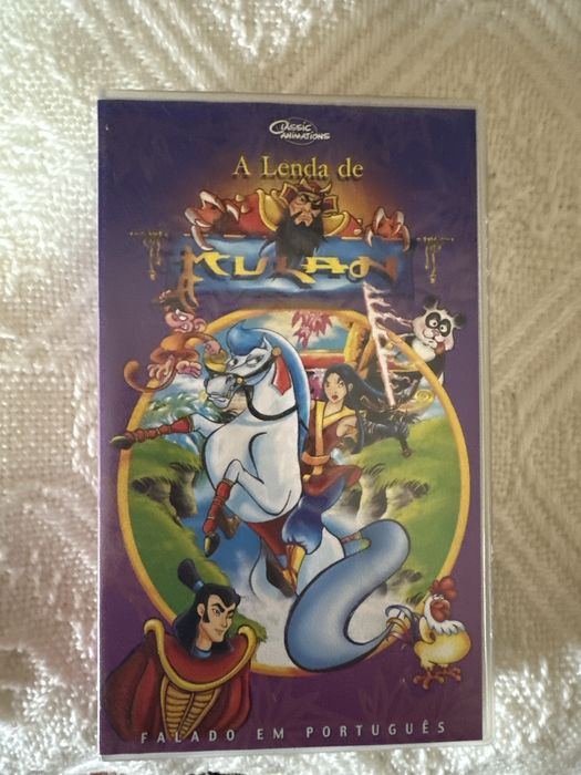 Casseste antiga A Lenda de Mulan