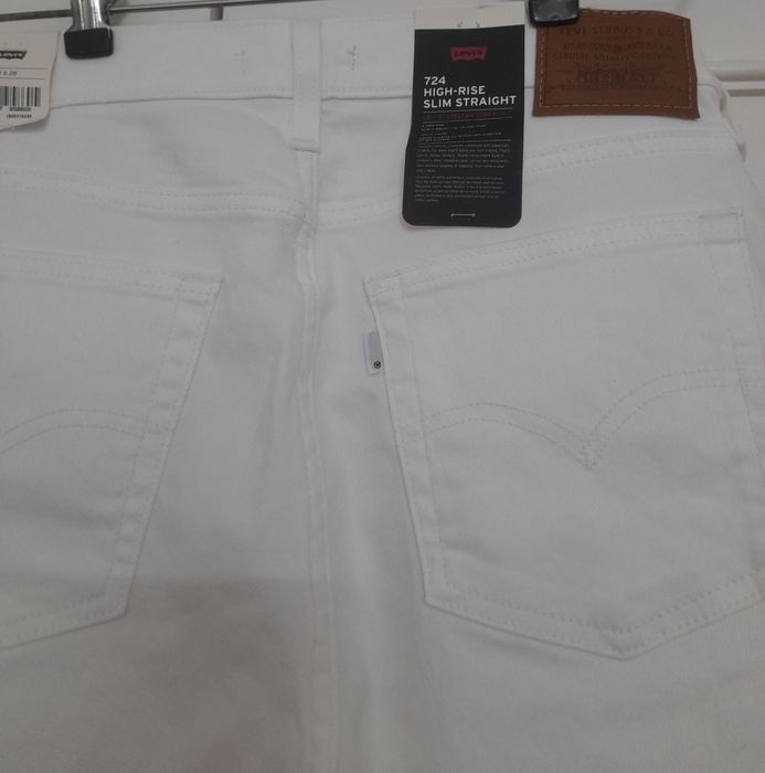 Calças brancas de mulher Levi's