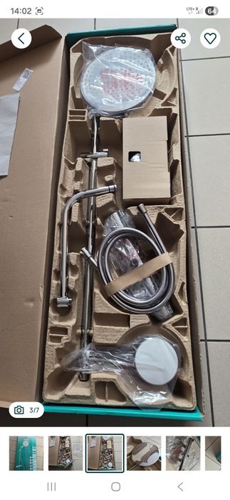 Deszczownica Hansgrohe Crometta S240