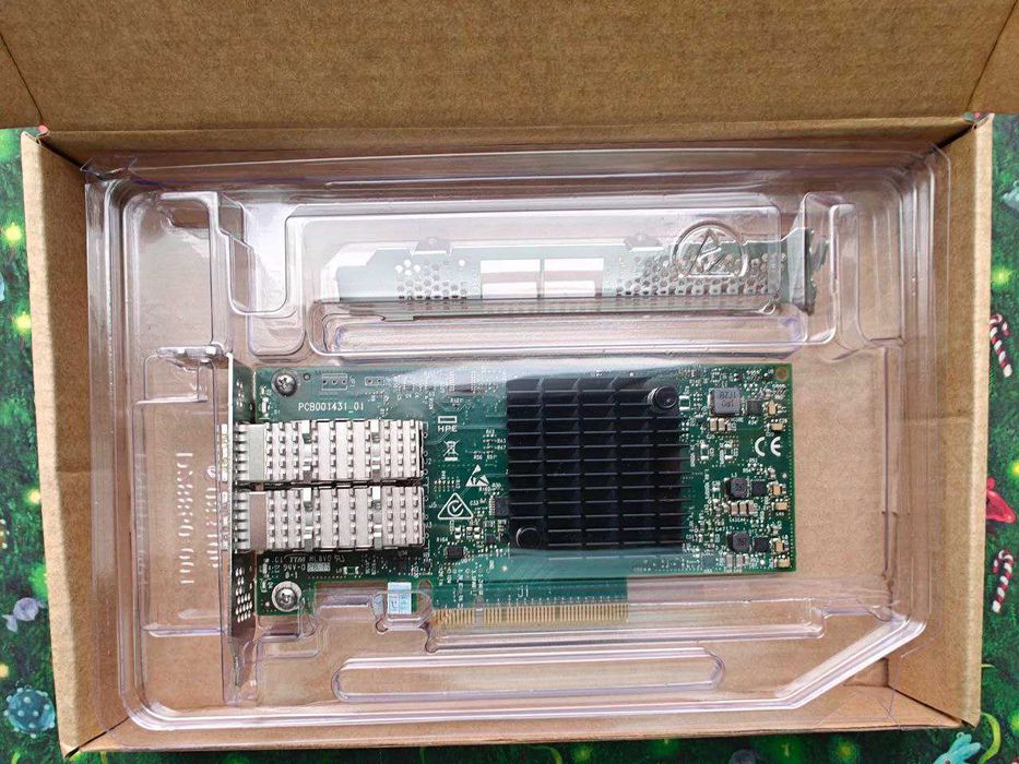 Сетевая карта HP 640SFP28 1-25GB 2xSFP+ ConnectX-4 Lx SFP RJ45 модули