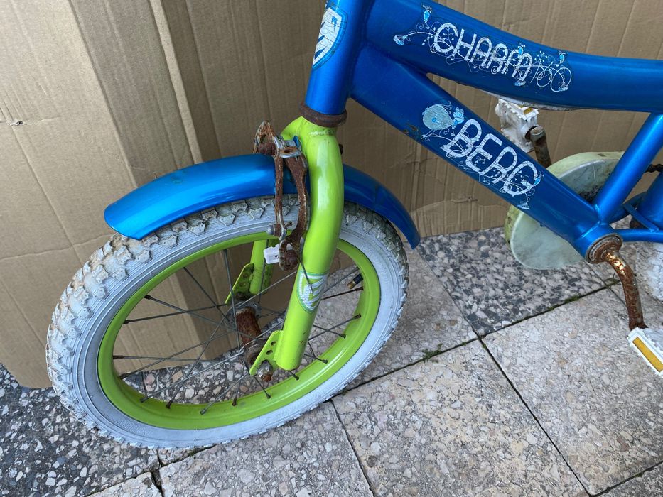 Bicicleta Berg charm roda 16 para trike