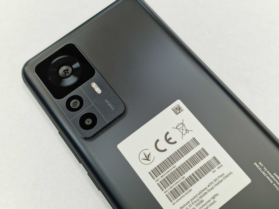 Xiaomi 12T 5G/ 8GB/ 128GB/ Black/ Czarny/ Grade A + ładowarka