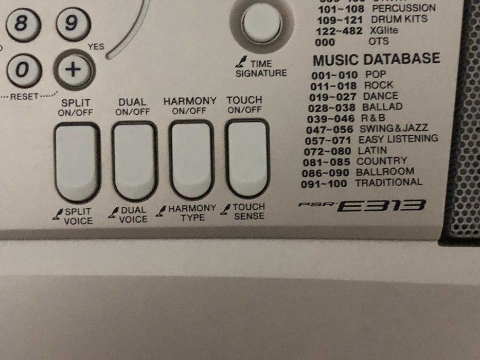 Yamaha PSR-E313 — Teclado em Excelente Estado