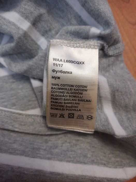 Koszulka bawełniana tshirt w paski Lee rozmiar S