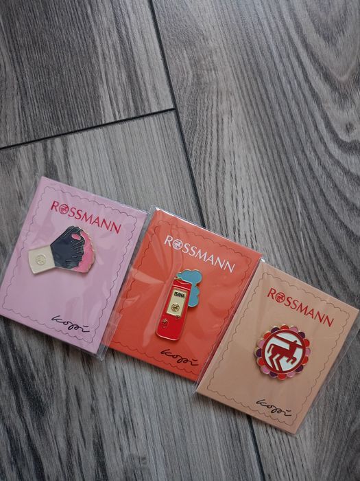 Rossmann pin zestaw pędzel+żel+centaur nowe