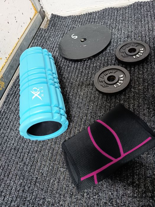 Zestaw obciążenia na siłownie