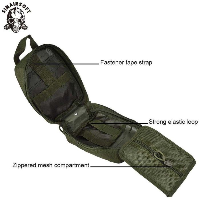 Медичний підсумок Медицинский подсумок RIP AWAY VELCRO (пустой!)