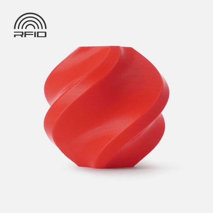 Filament 1,75mm PLA Bambu Lab Basic Czerwony Red Refill bez szpuli 1kg