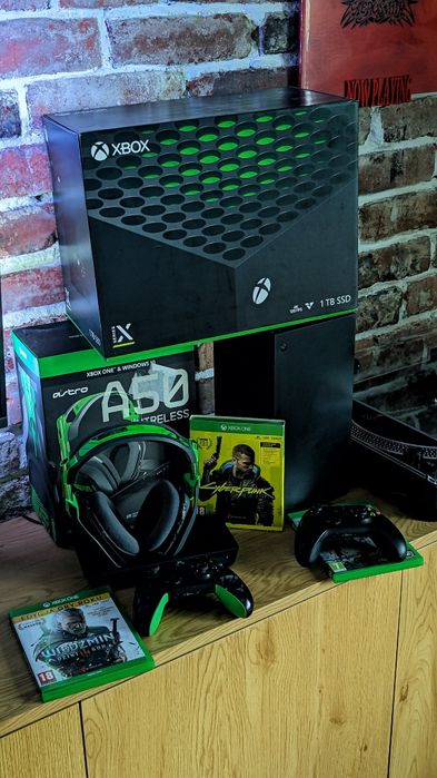 XBOX series X Astro A50 Gen3 plus gdy i dwa pady