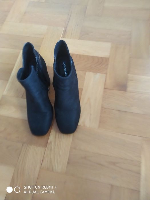 Botki damskie czarne rozmiar 37