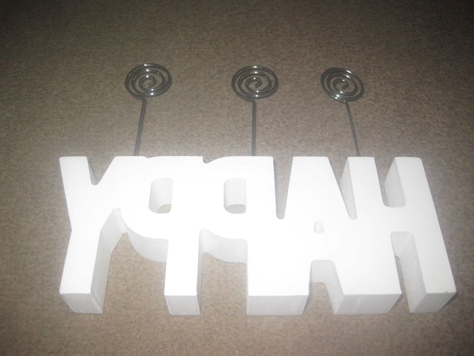 Artigo de Decoração "Happy" Impecável!