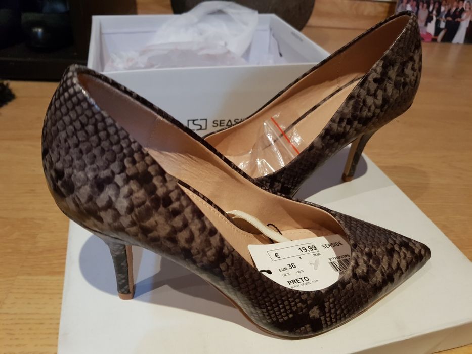 Sapato cobra Seaside novos na caixa