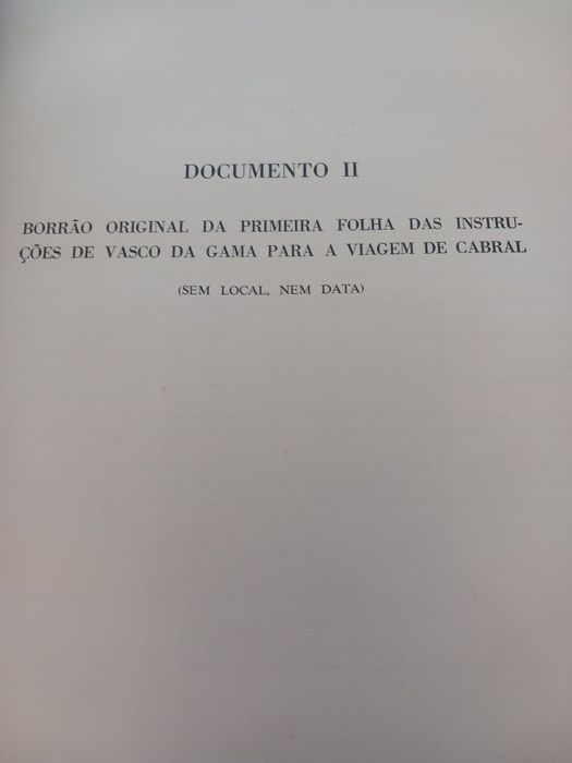Os setes unicos documentos Pedro Alvares Cabral