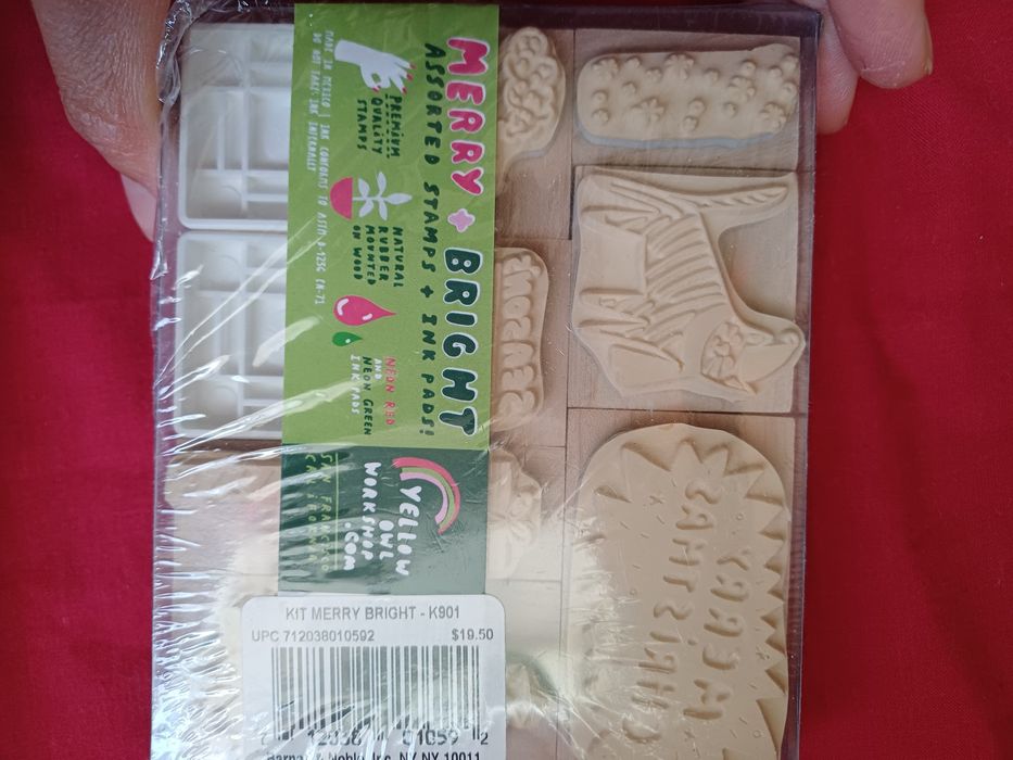 Детские печати. Детские штампы новогодняя тематика. Новые