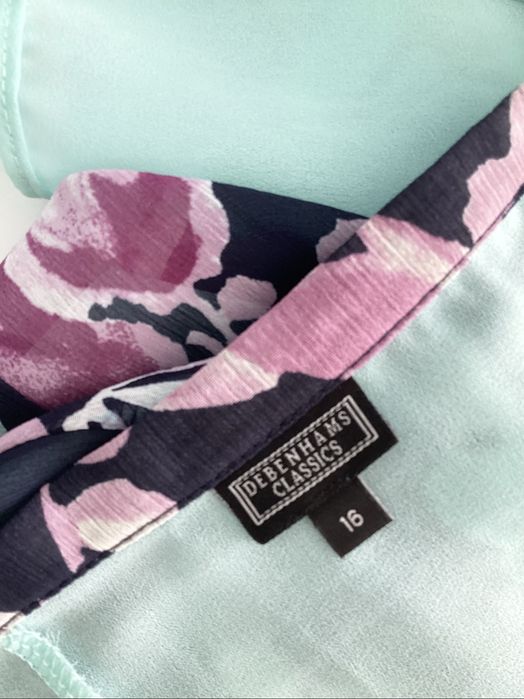 Debenhams zwiewna spódnica midi 44