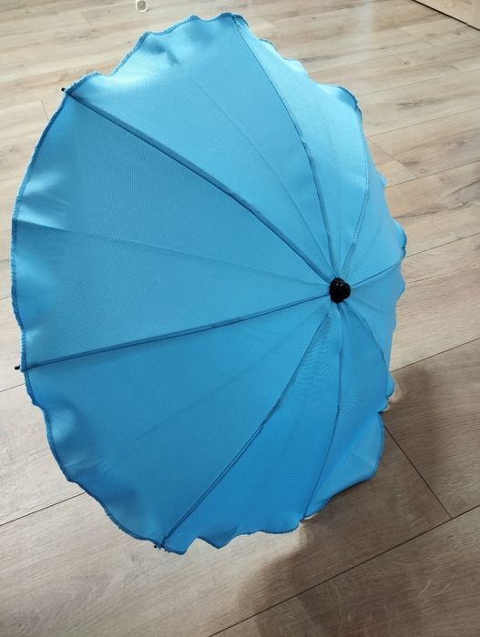 Parasolka do wózka, rowerka niebieska