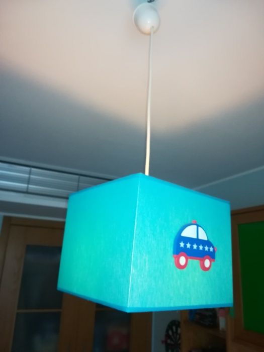 Candeeiro de tecto para quarto de criança - Baixámos Preço!!!