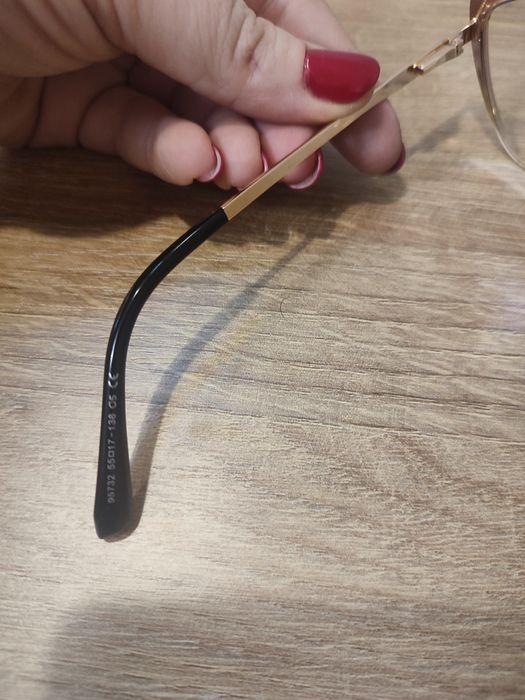 Oprawki/okulary kolor złoty nowe