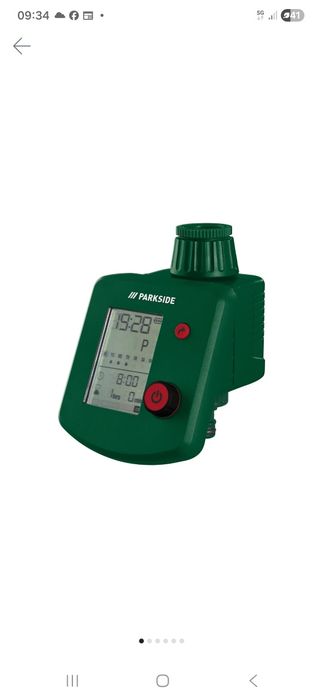 Programador rega parkside