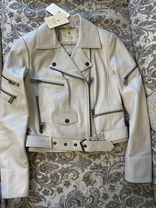 Barya NewYork Women's Шкіряна курточка, косуха нова