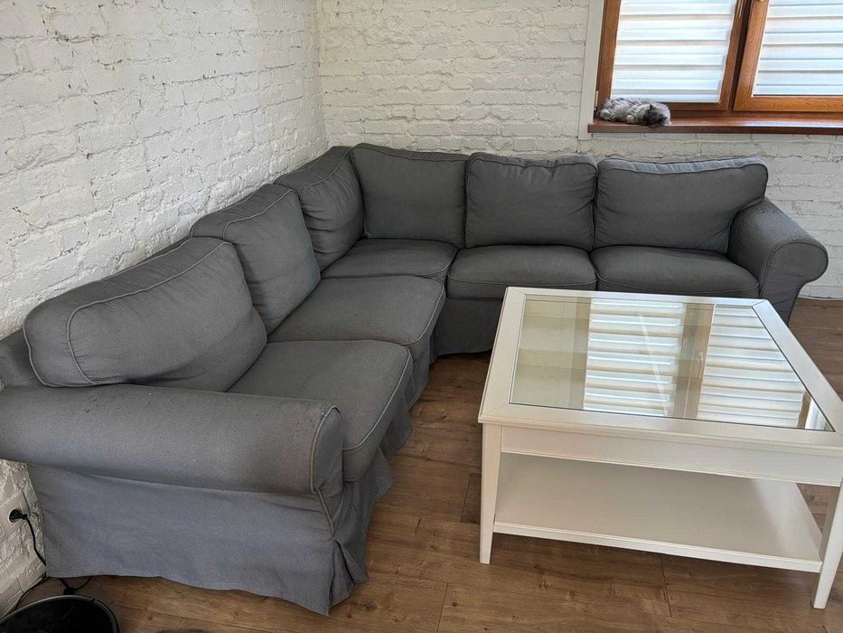 IKEA EKTORP Sofa narożna 4-osobowa