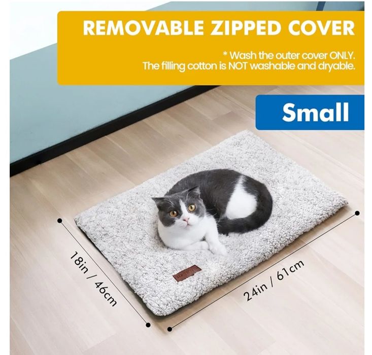 Самонагріваючий килимок для домашніх тварин Mora Pets (74х48 см)