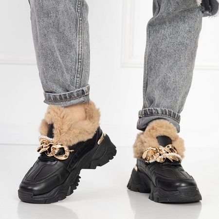 2 KOLORY 36 37 38 sneakersy 39 40 śniegowce sportowe z łańcuchem futer