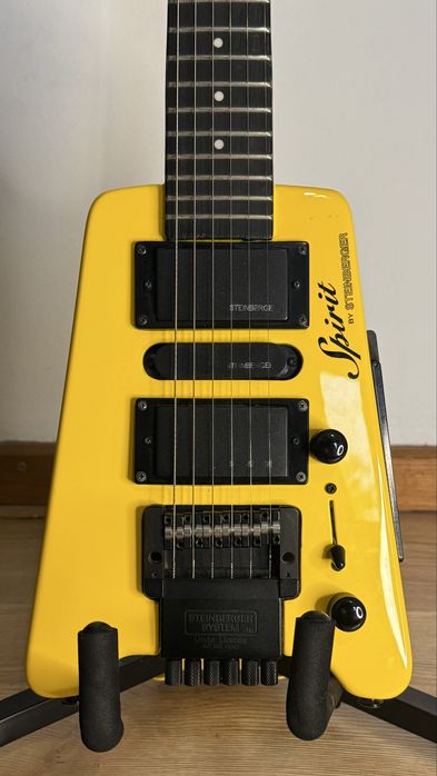 Steinberger GT-PRO Deluxe Hot Rod Yellow