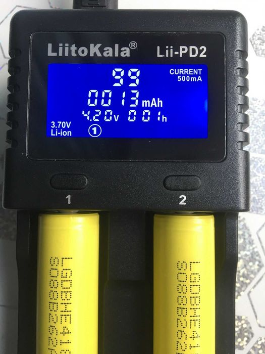 Крутое зарядное устройство для LiitoKala Lii-PD2 зрядка для акб аккумуляторов