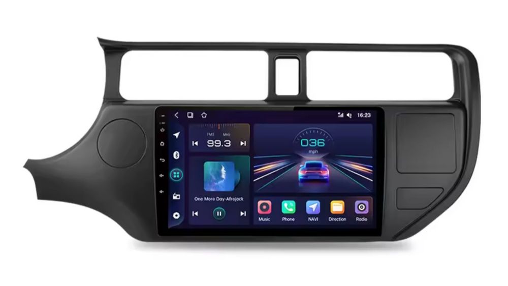 Radio GPS nawigacja 3D android wifi KAMERA kia RIO 3 III przedlift -15