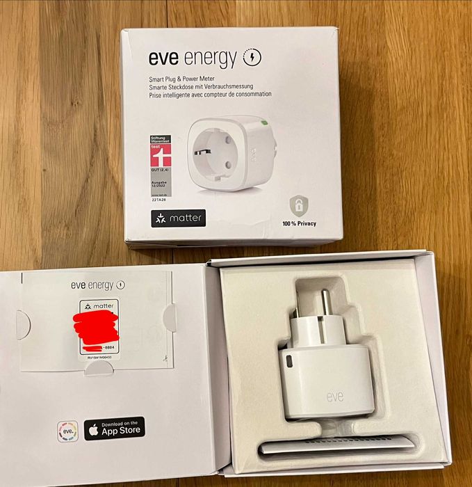Eve Energy 20EB08301 z Thread MATTER- Apple Homekit