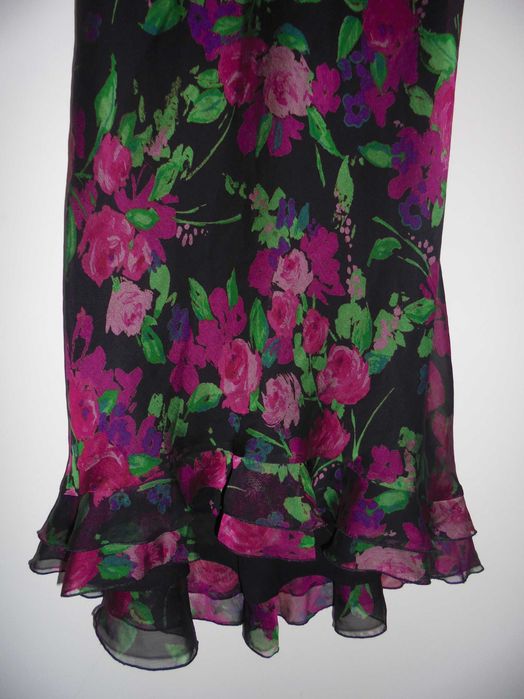 vestido de mulher as flores