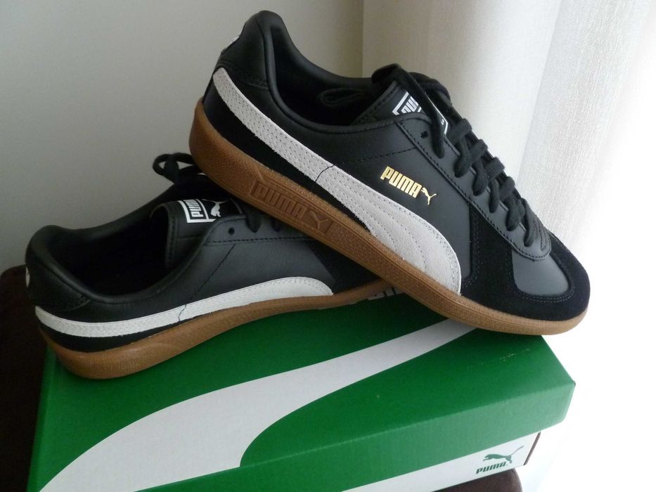 Sapatilhas Puma Army Trainer em Pele