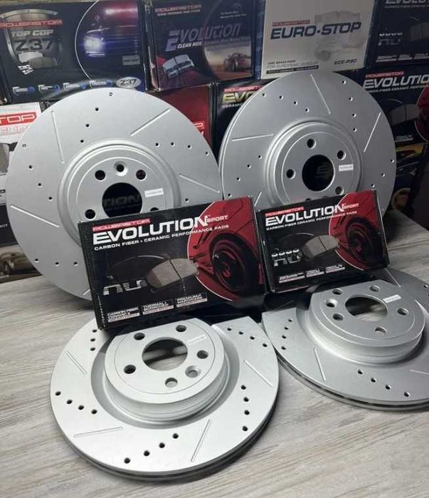 Гальмівні диски  PowerStop колодки  PowerStop  Lexus IS/GS/ES/Camry 70/50